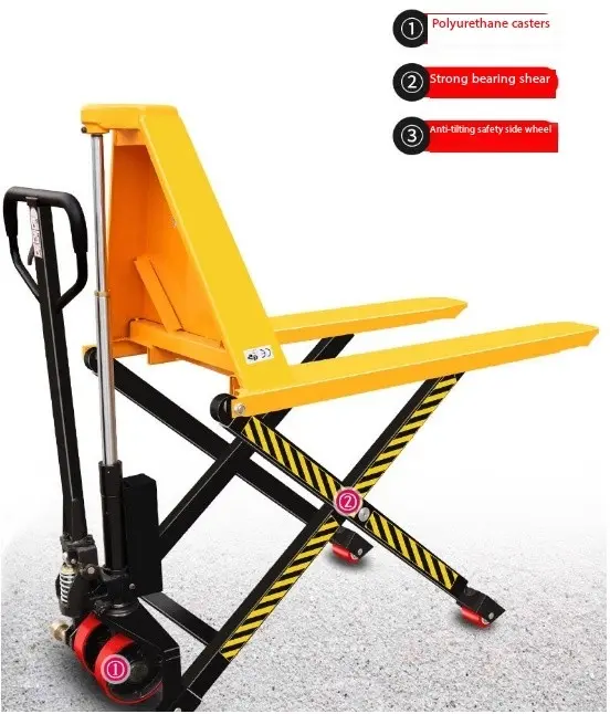 The handle of the human-machine engineering design has a moderate ground clearance and comfortable grip, and the baffle has good support.