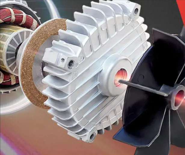 Cooling fan, stable cooling system with large exhaust for heat dissipation